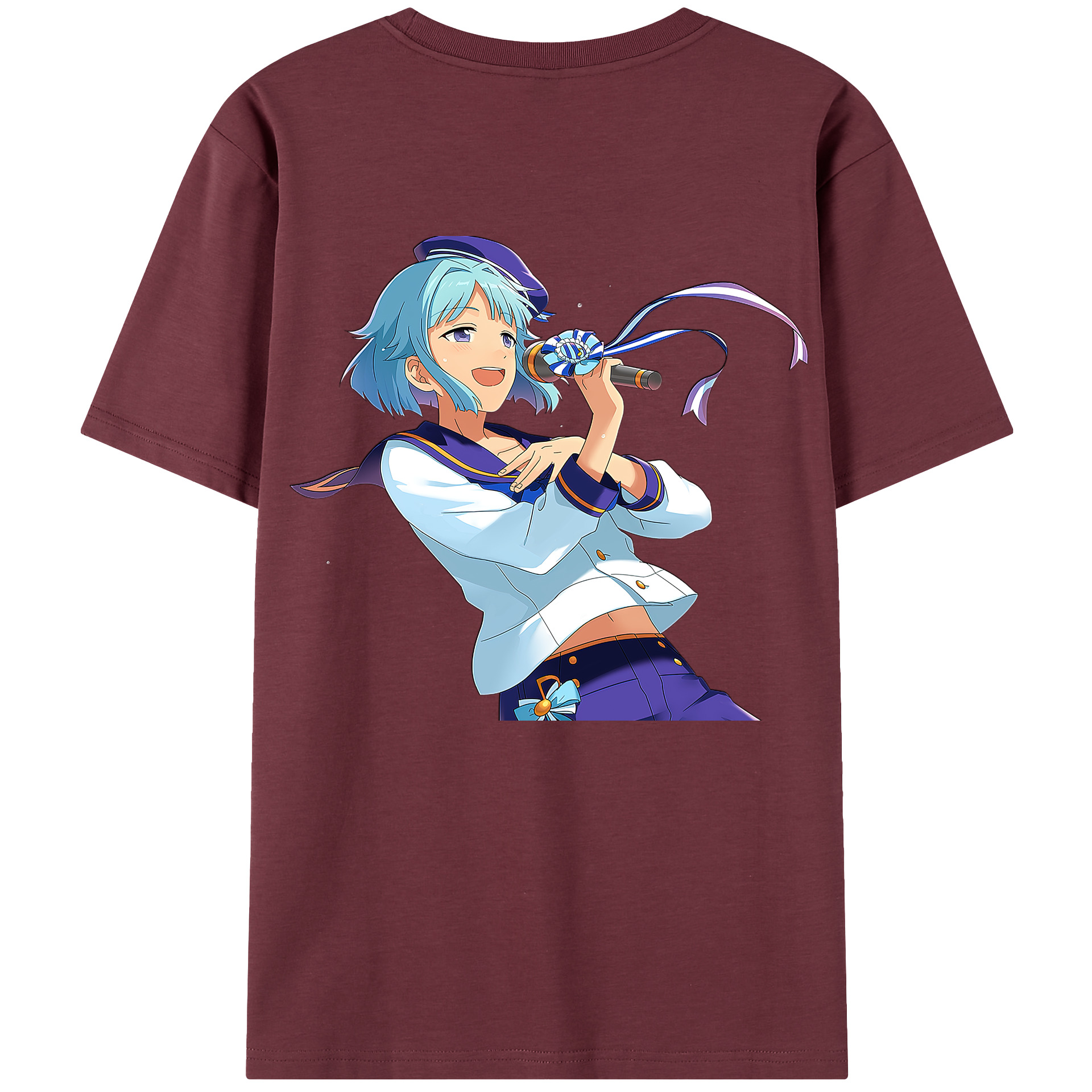（画像用） あんさんぶるスターズ! Ensemble Stars 綿100％半袖Tシャツ（背面プリント）